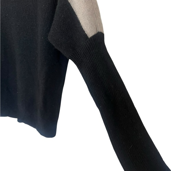 BCBG MaxAzria Sweater – Karlie, Gray & Black | Size Small - Picture 6 of 9